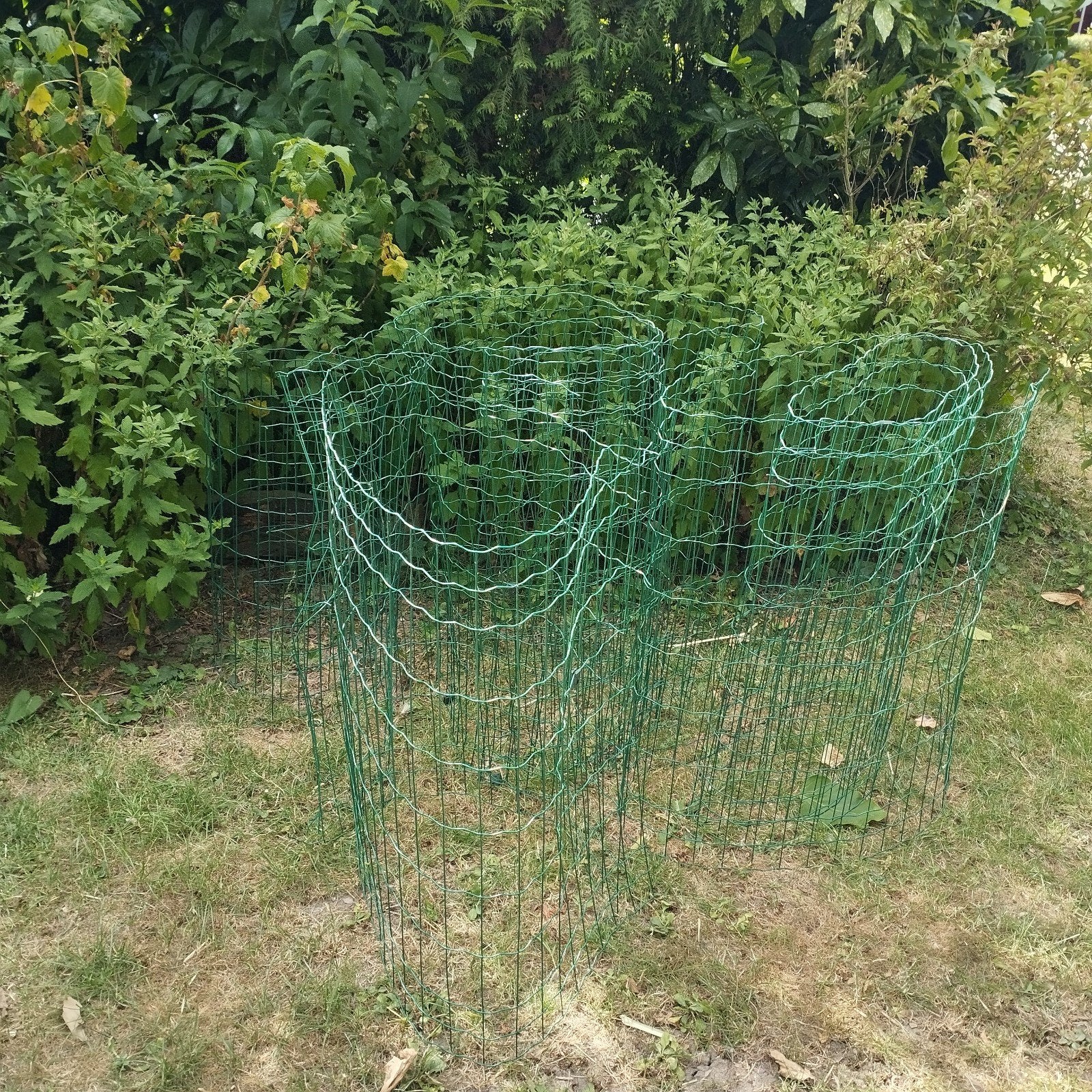 Groen tuingaas 9m x 83cm en 1.80m x 60cm, Tuin en Terras, Gaas en Draad, Ophalen, Gebruikt, Minder dan 10 meter, Gaas
