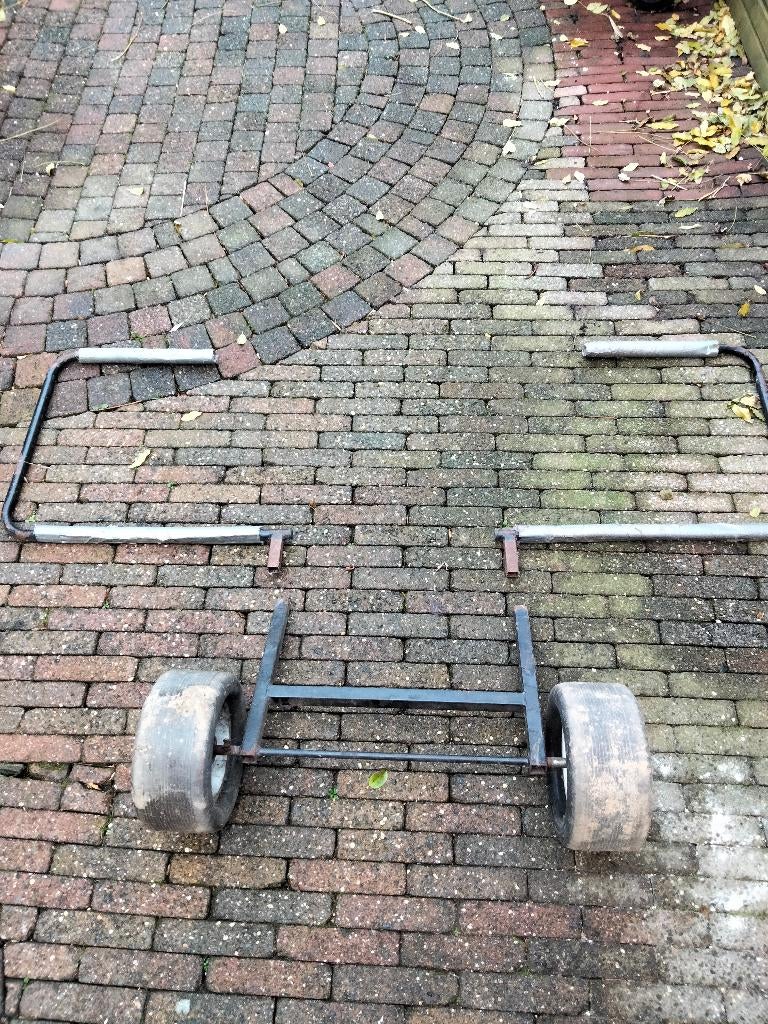 zeil,transport, opblaasbare, rubberboot, tinker,dinghygo, Watersport en Boten, Ophalen, Gebruikt, Overige typen, Minder dan 15 m²