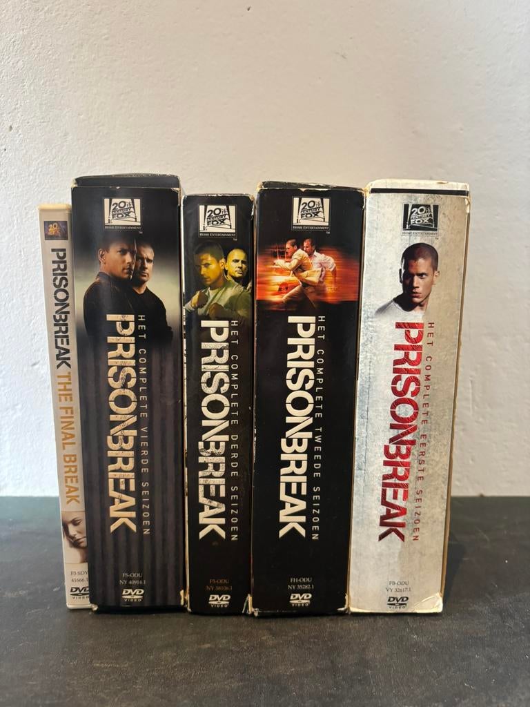 Prison break dvd’s, Vanaf 12 jaar, Ophalen, Zo goed als nieuw, Actie en Avontuur
