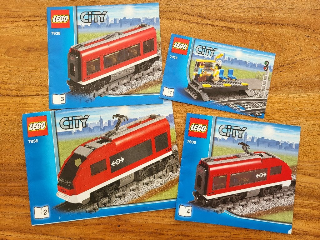 Lego City - Passagierstrein - 7938, Kinderen en Baby's, Speelgoed | Duplo en Lego, Lego, Ophalen of Verzenden, Compleet, Complete set