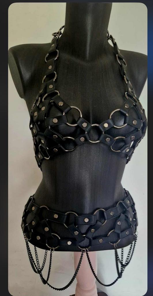 Kinky bitch wasteland koppel set, Nieuw, Ophalen of Verzenden, Ketting, Ketting