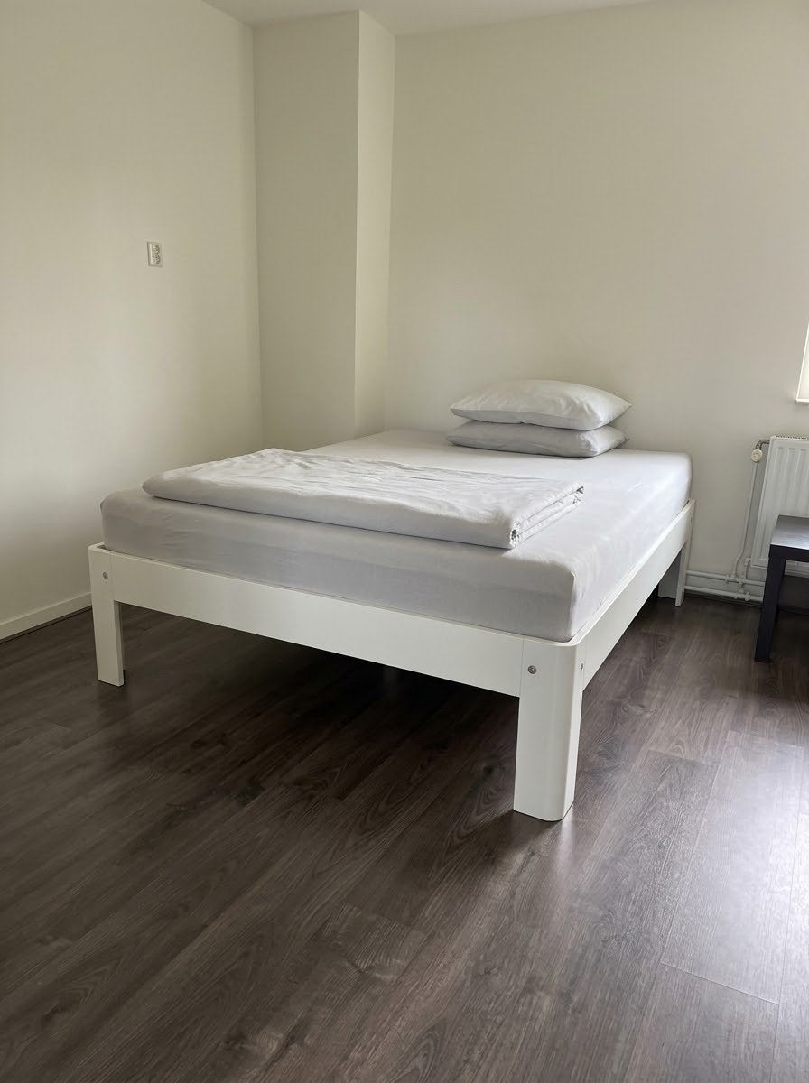 Auping adjustable bed 160/200, Ophalen, Zo goed als nieuw, Tweepersoons, 160x200