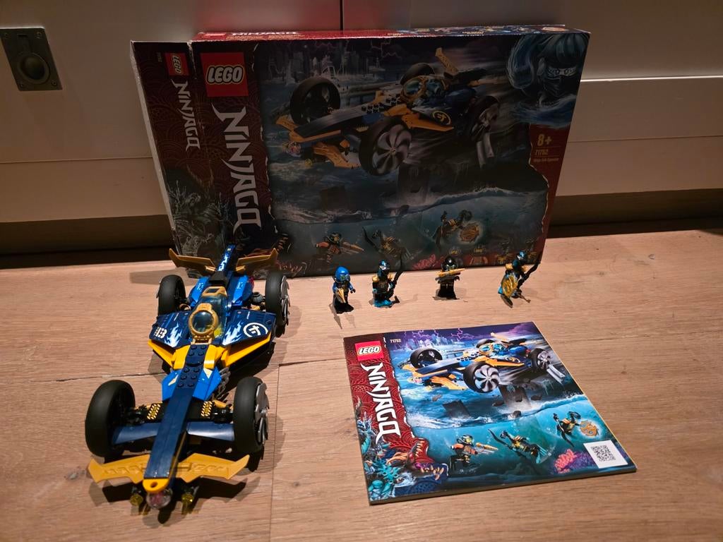 Lego ninjago 71752, Ophalen of Verzenden, Zo goed als nieuw, Complete set, Lego