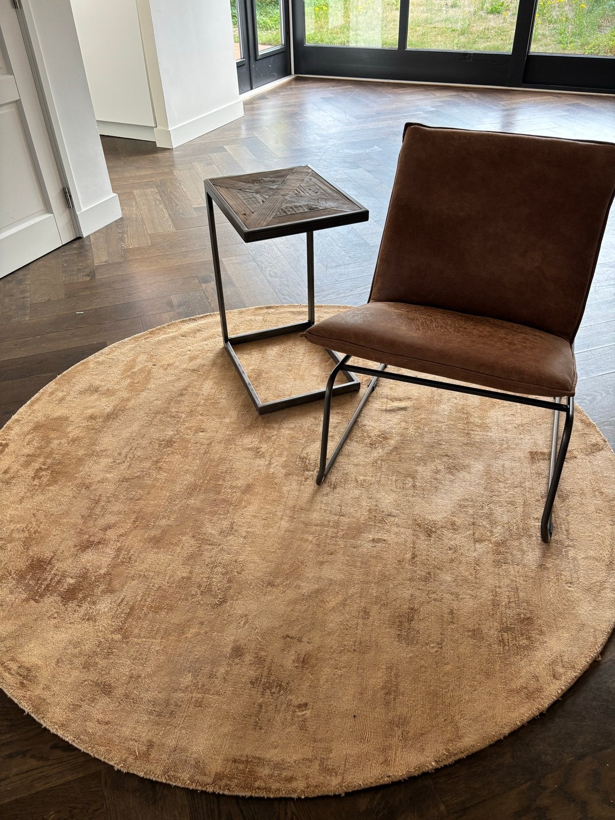 Riviera Maison bijzettafel - Industrieel design, Ophalen, Minder dan 45 cm, Minder dan 55 cm, Gebruikt