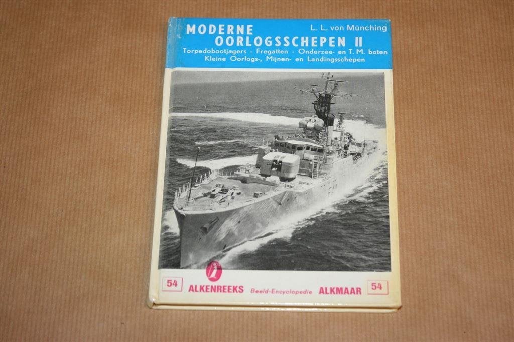 Boek. Moderne oorlogsschepen II. Alkenreeks., Gebruikt, N.v.t., N.v.t., Ophalen of Verzenden