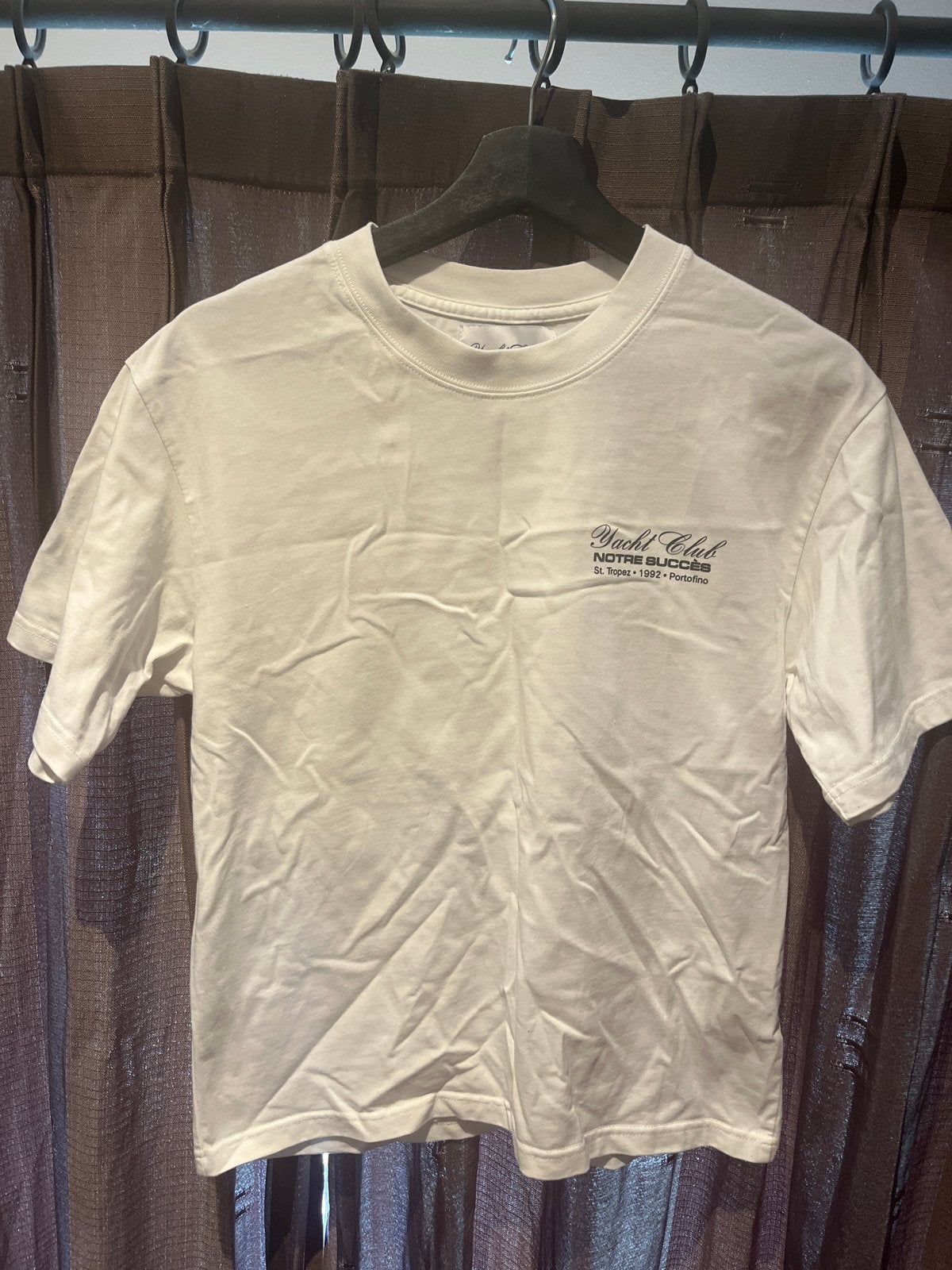 Yacht Club Notre Succès T-shirt Maat S, Ophalen of Verzenden, Zo goed als nieuw, Maat 46 (S) of kleiner, Wit