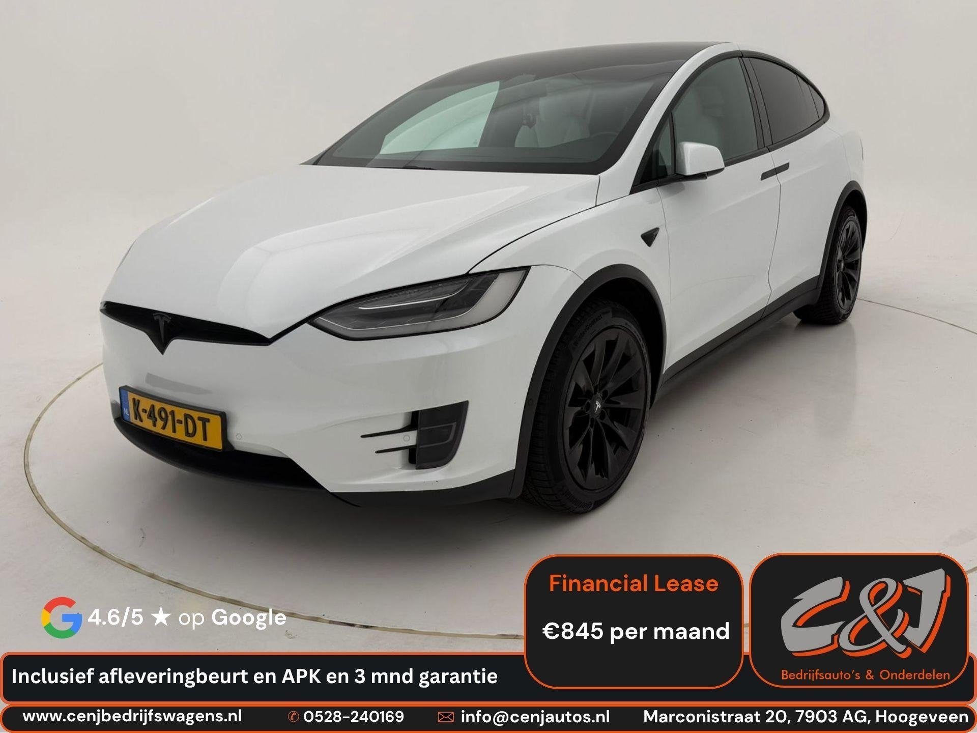 Tesla Model X Long Range Raven l Dual Motor l AWD l 100KWh l, Auto's, Tesla, Model X, Gebruikt, 100 kWh, Adaptive Cruise Control