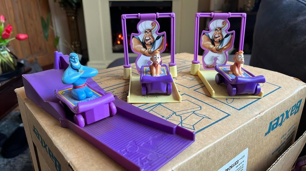 Aladin Disney Mc Donalds, speelgoed, Verzamelen, Speelgoed, Ophalen of Verzenden, Zo goed als nieuw