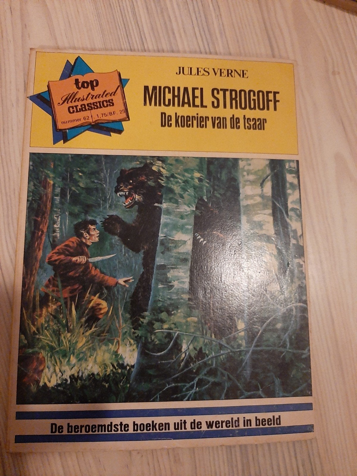 Jules Verne - Michael Strogoff - Top Illustrated Classics, Boeken, Ophalen of Verzenden, Gelezen, Jules Verne