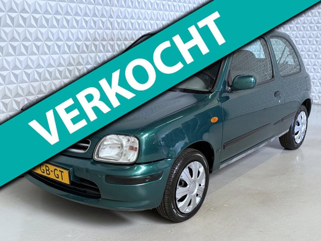 Nissan Micra 1.3 GX N-CVT AUTOMAAT AIRCO / 186.000km (2000), Auto's, Nissan, Gebruikt, 31 €/maand, 855 kg, Origineel Nederlands