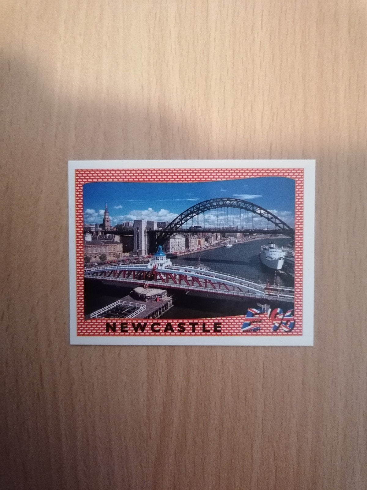 Panini Euro 96 #25 Newcastle stad., Ophalen of Verzenden, Zo goed als nieuw