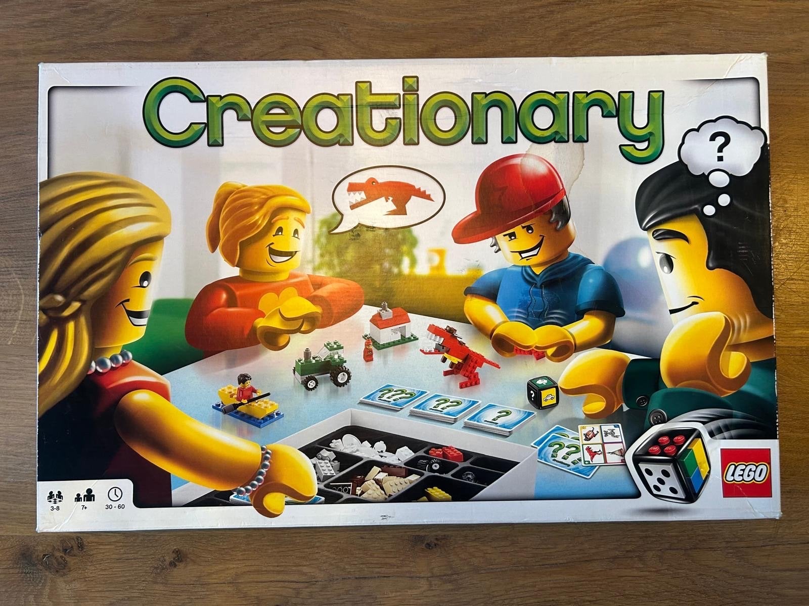 LEGO Creationary spel - Creatief bouwspel voor alle leeftijd, Ophalen of Verzenden, Zo goed als nieuw, Overige merken