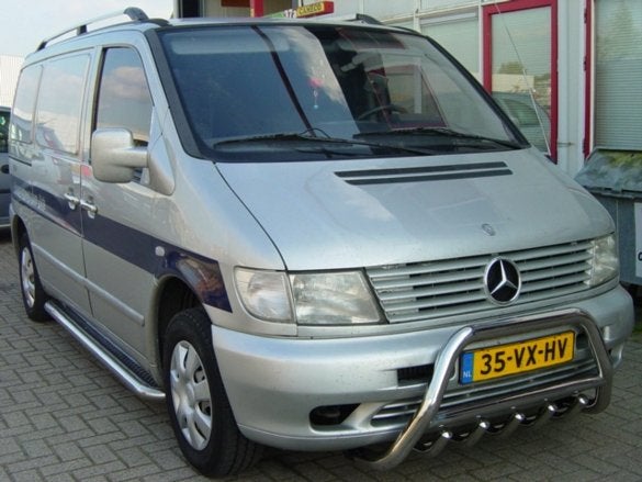 Mercedes-Benz Vito W638 (tot 2003) Dakrails Aluminium, Auto diversen, Tuning en Styling, Niet ingevuld, Niet ingevuld, Niet ingevuld