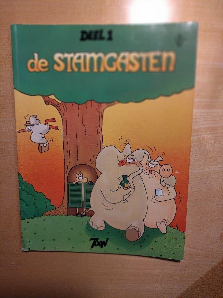 Strips Stamgasten complete collectie, Gelezen, Complete serie of reeks, Ophalen of Verzenden, Toon van Driel