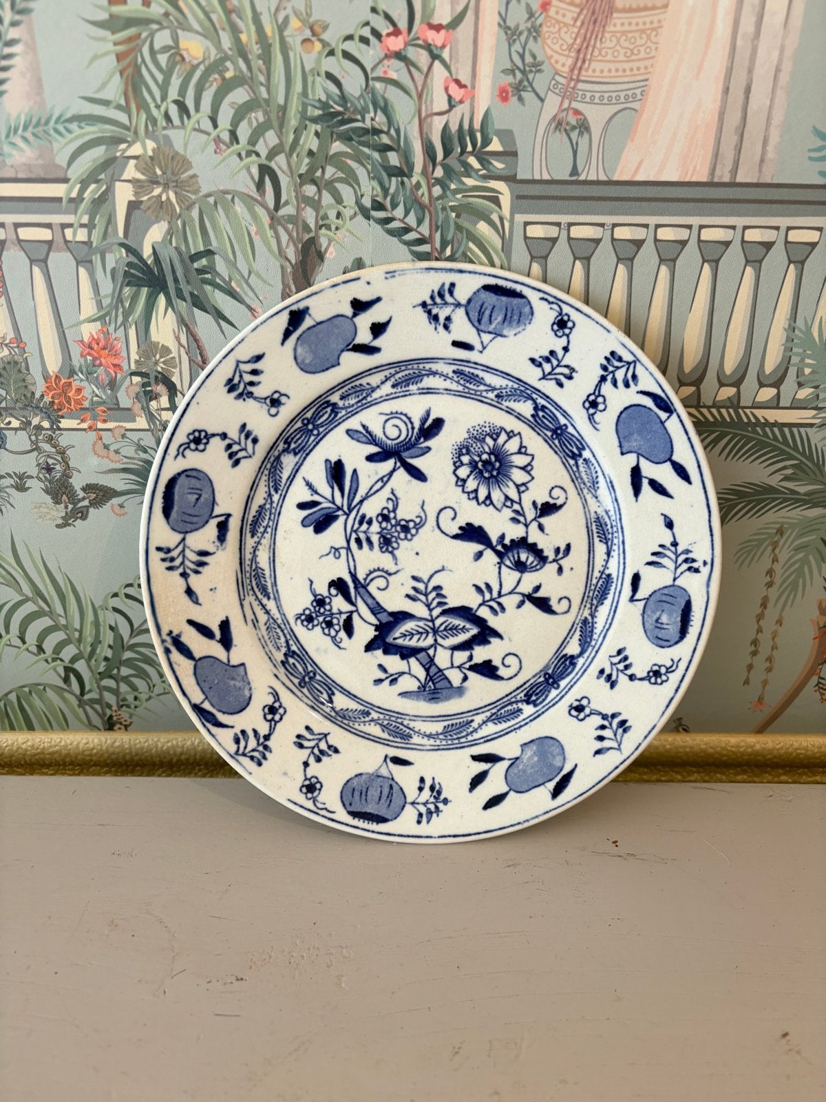 Antiek Louis Regout/Mosa Maastricht ontbijtbord (Ø 20 cm), Antiek en Kunst, Ophalen of Verzenden