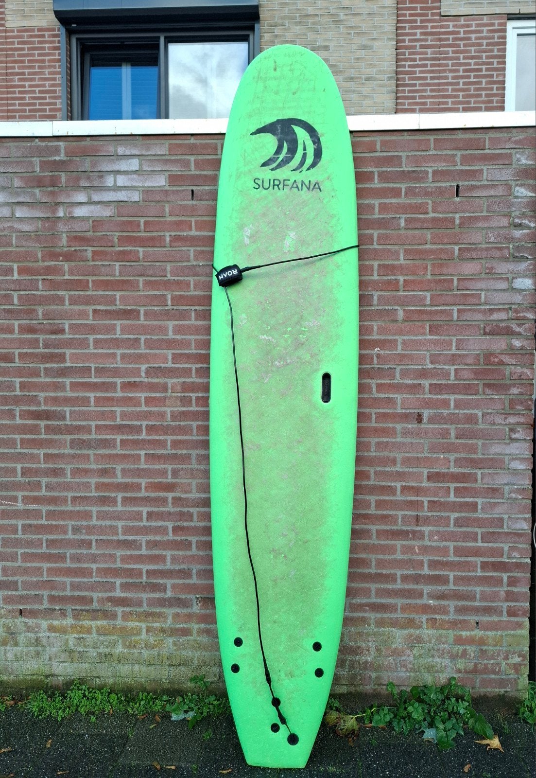 Surfplank softtop 118 Liter, Ophalen, Gebruikt, Funboard, Met vinnen