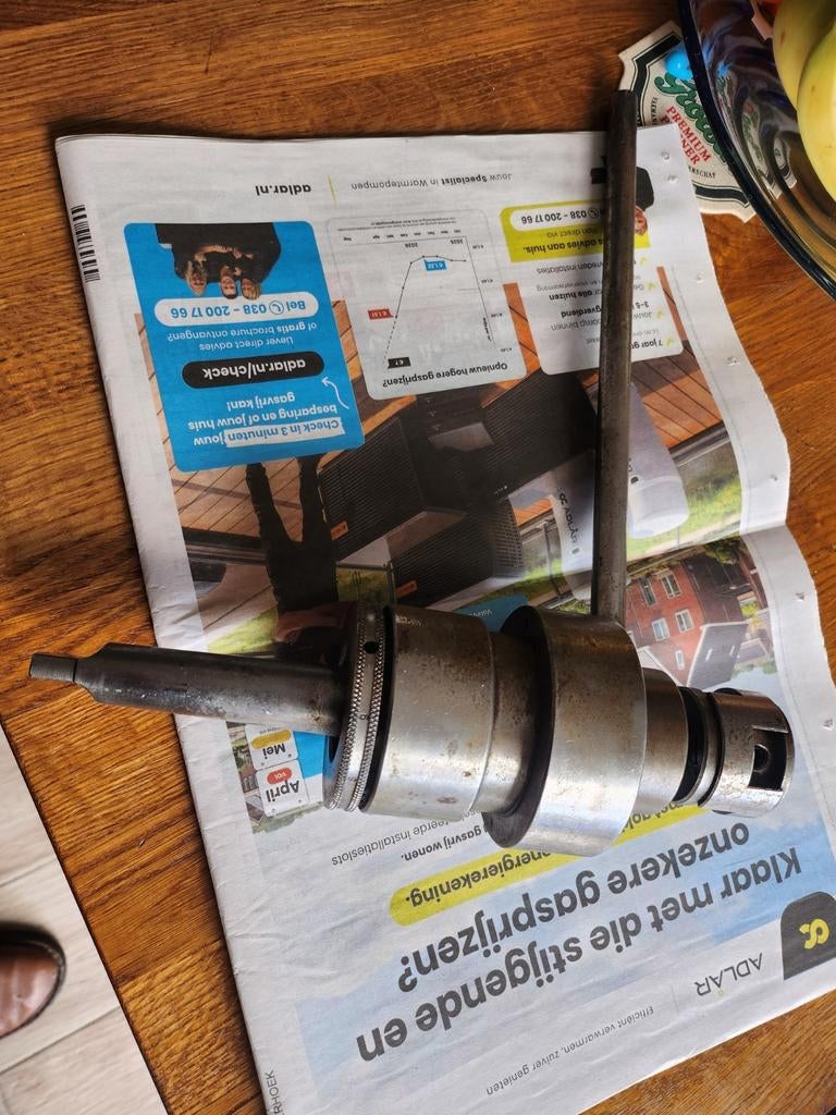 Grote tap kopen werkt goed bel, Ophalen of Verzenden, Zo goed als nieuw, Metaaldraaibank