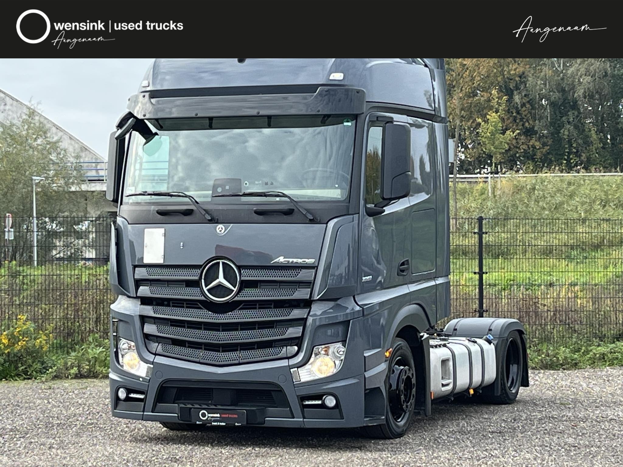 Mercedes-Benz Actros 1851 Lowliner 4x2 | Parking clima | 2 d, Auto's, Automaat, Stof, 510 pk, Mercedes-Benz