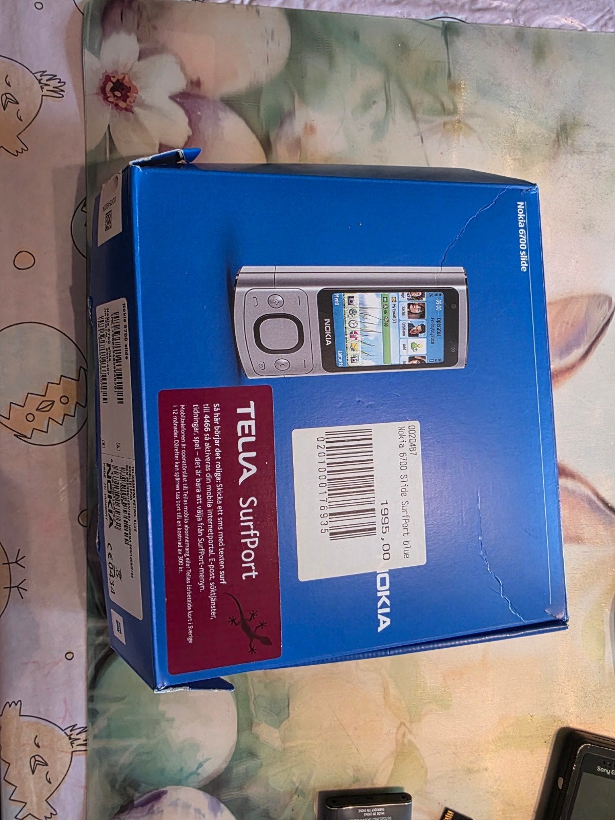 Nokia 6700 Slide - Niet getest, Telecommunicatie, Ophalen of Verzenden, Blauw