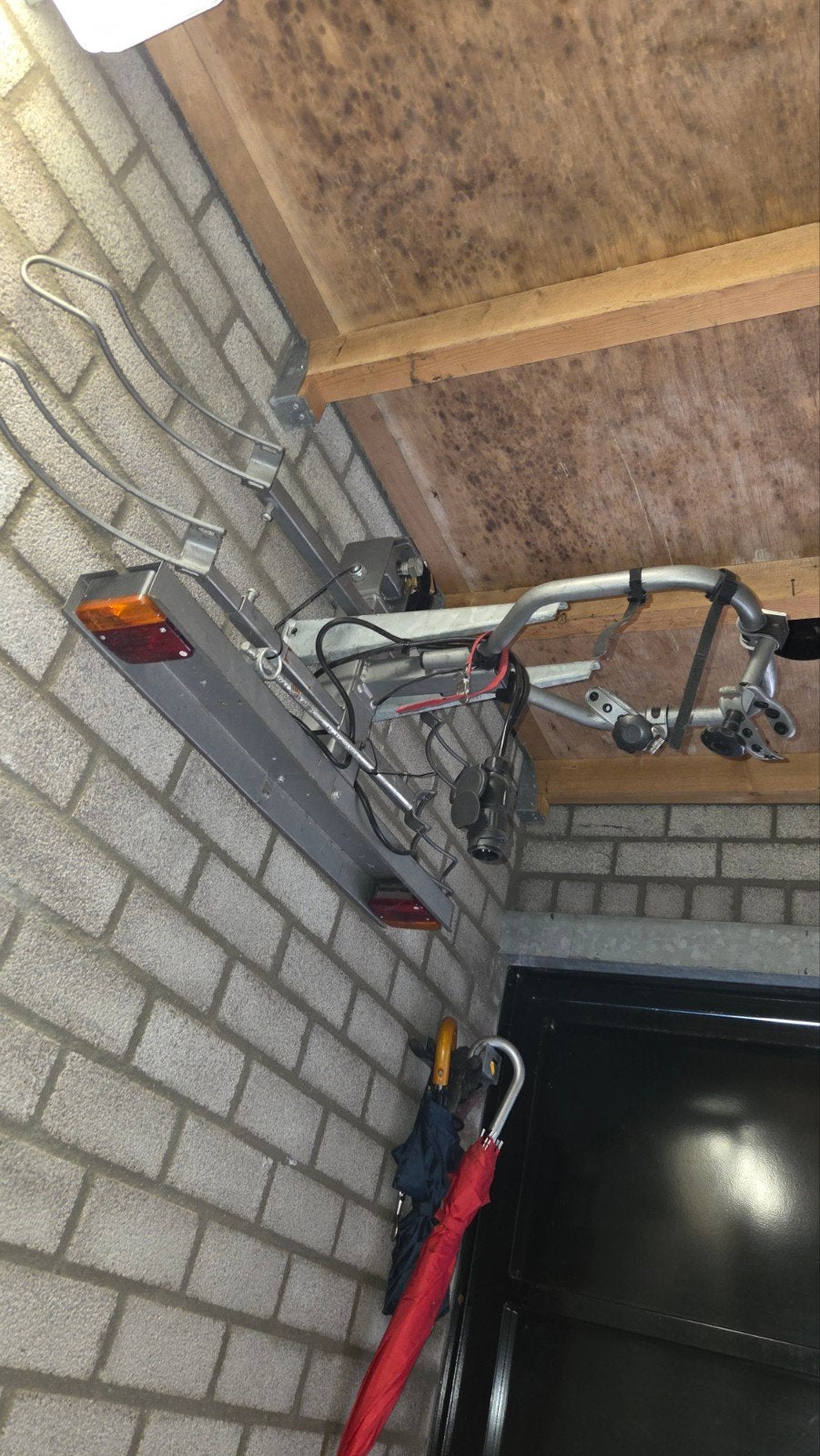 Silverbike trekhaakdrager voor 2 fietsen, Ophalen of Verzenden, 2 fietsen, Gebruikt, Trekhaakdrager