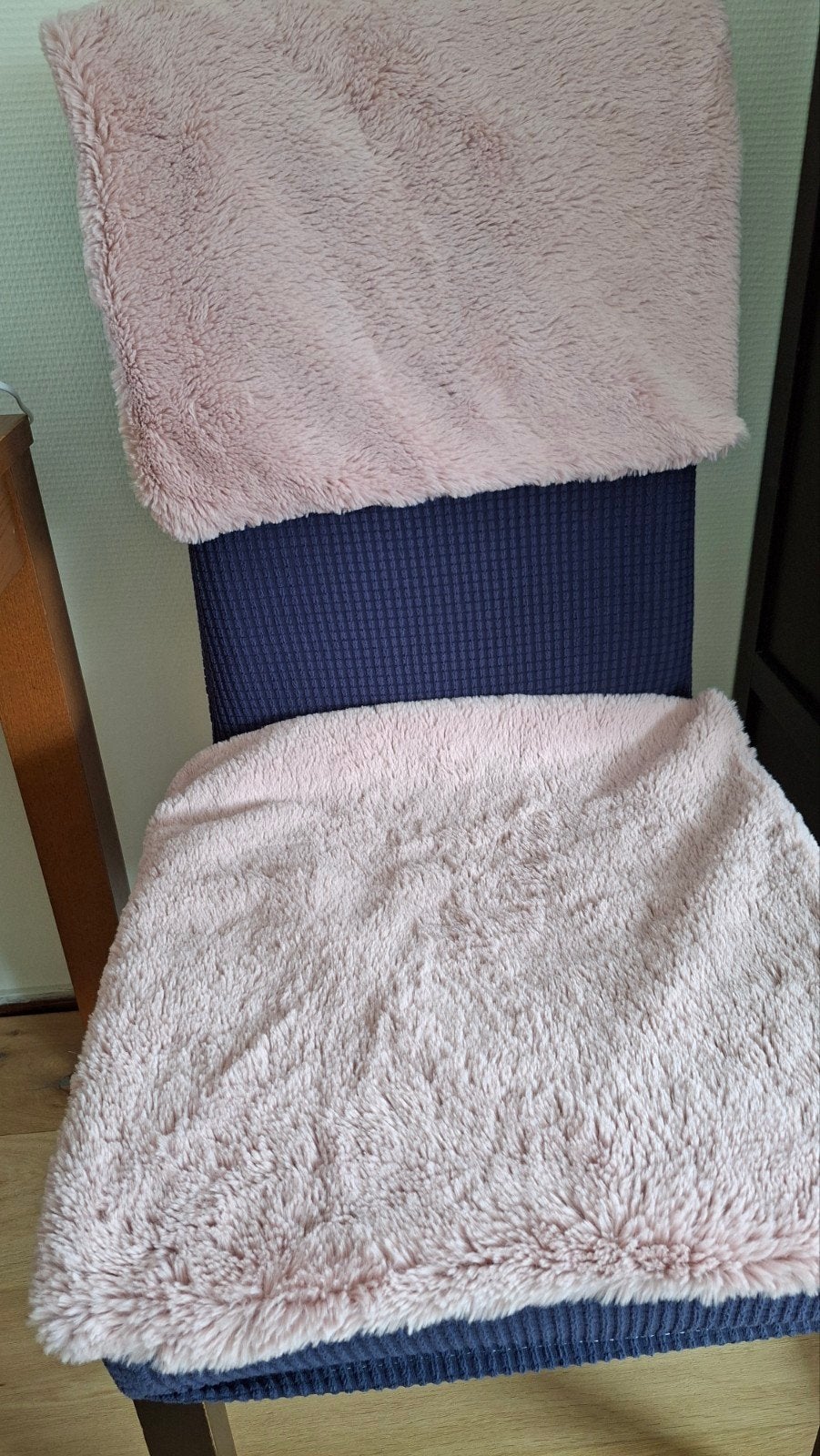 Superzachte roze kussenhoesjes met ritssluiting, 45x45 cm, Ophalen of Verzenden, Zo goed als nieuw, Roze, Vierkant