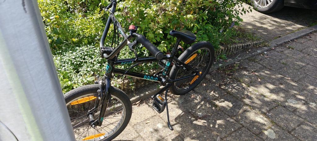bmx radio, Ophalen, Staal, Velgrem, Stuur 360° draaibaar