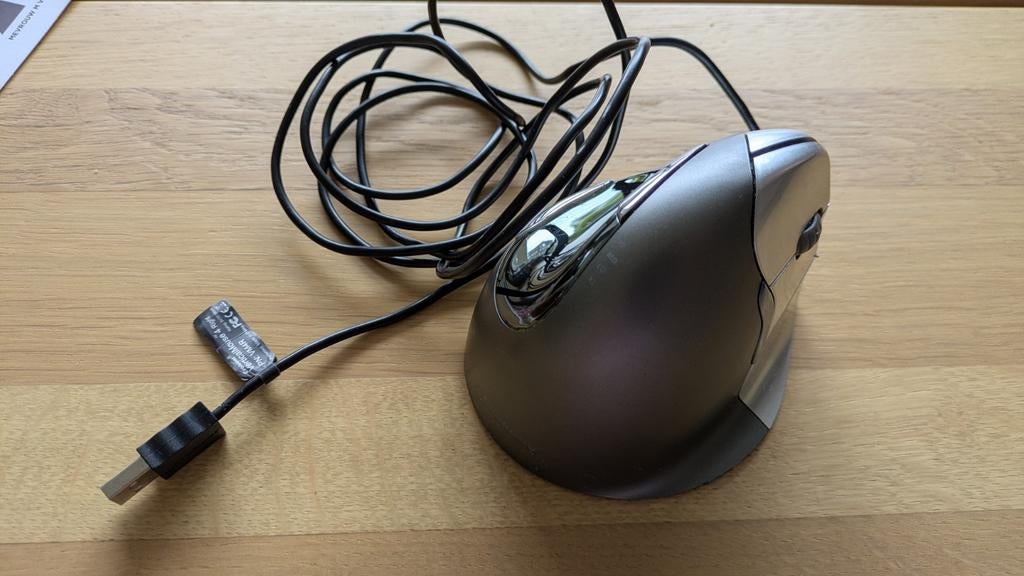Evoluent VerticalMouse 4 Right - Ergonomische Muis, Rechtshandig, Muis, Gebruikt, Ergonomisch