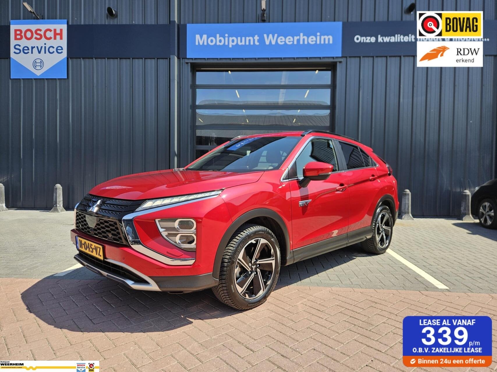 Mitsubishi Eclipse Cross 2.4 PHEV Intense NIEUWSTAAT!, Automaat, Euro 6, 4 cilinders, 120 €/maand