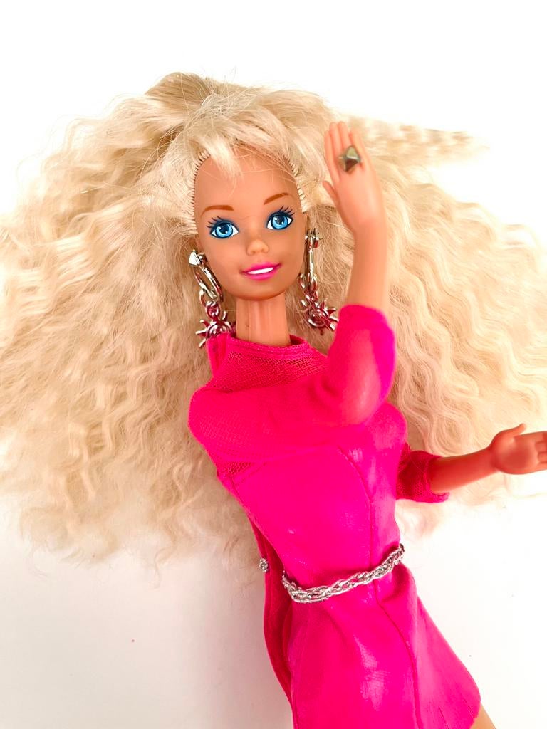 Mattel vintage magic earring barbie 1992, Ophalen of Verzenden, Gebruikt, Barbie