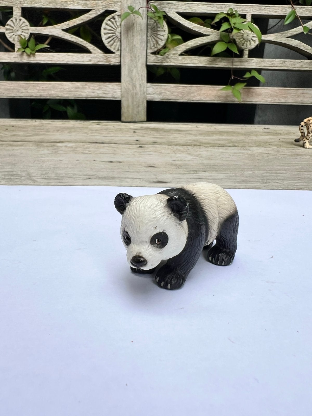 Panda jong Schleich 14331 – 2003, Ophalen of Verzenden, Gebruikt, Paard, Beeldje of Figuurtje