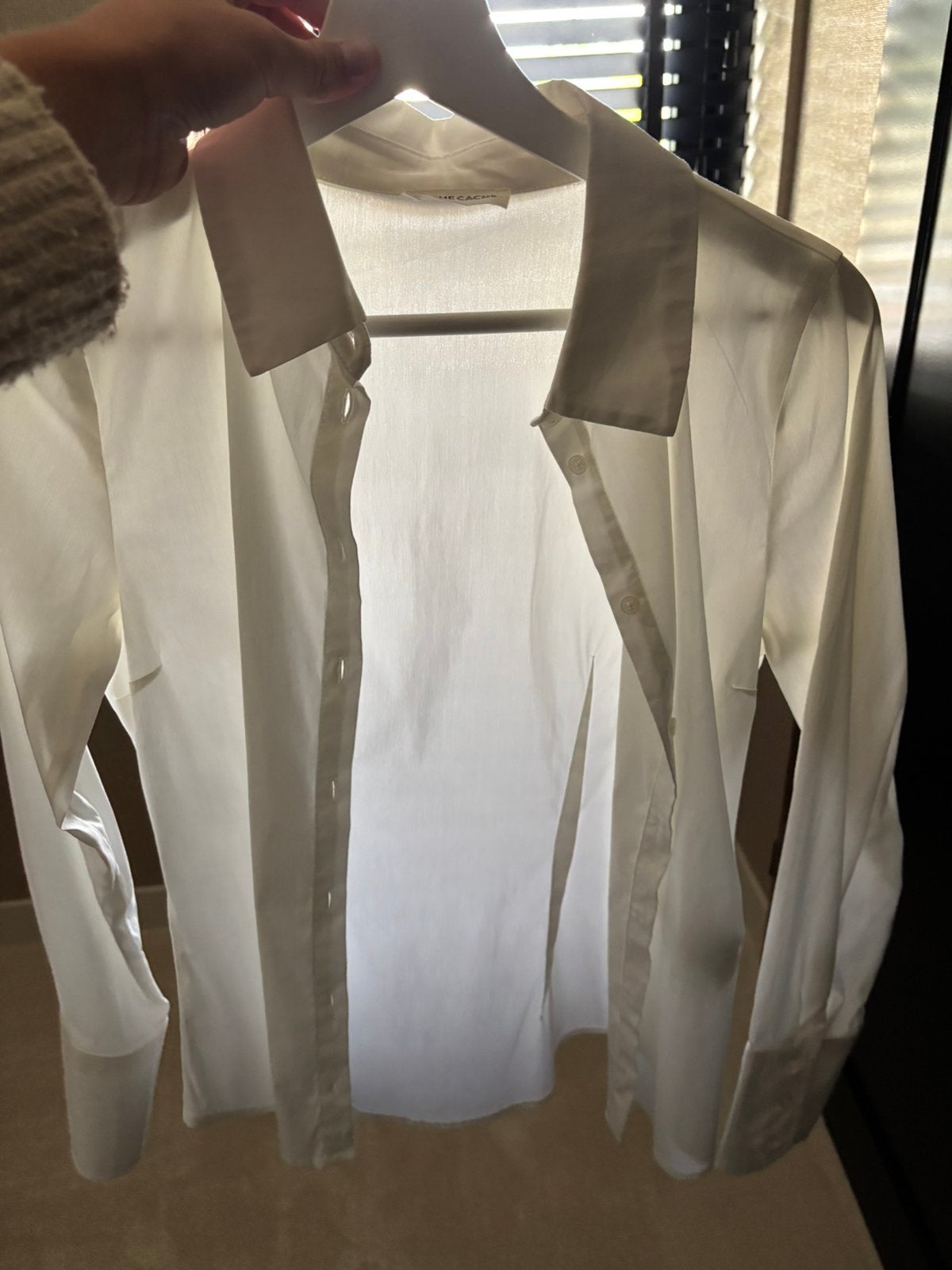Dames blouse, Ophalen of Verzenden, Zo goed als nieuw, Maat 34 (XS) of kleiner, Wit