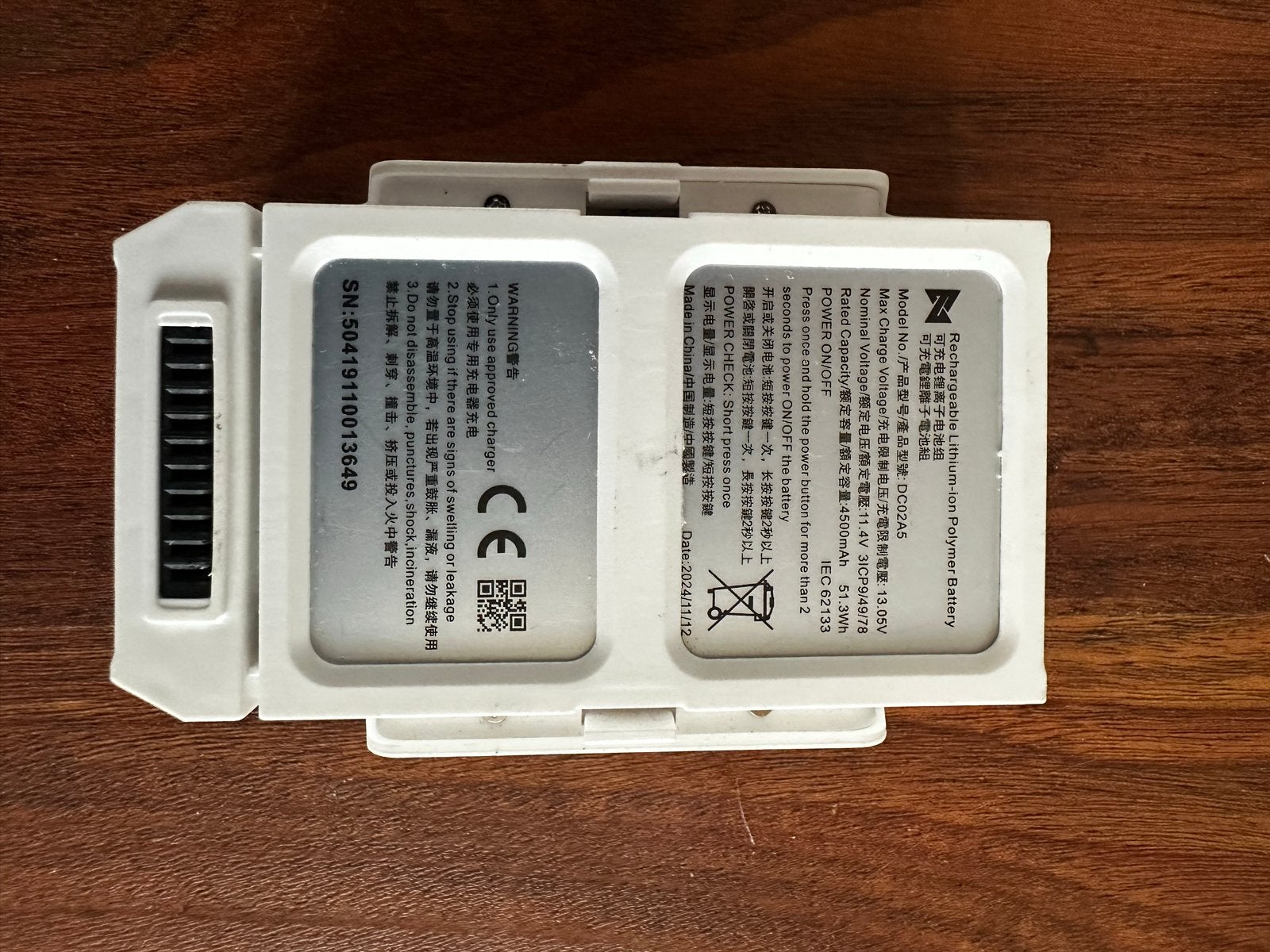 Xiaomi Drone fimi x8 pro accu, Ophalen, Nieuw, Oplaadbaar