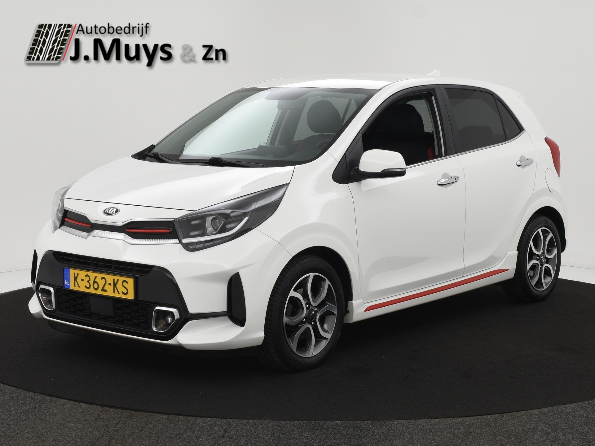 Kia Picanto 1.0 DPi GT-Line NAVI|LEER|CAMERA|CLIMA|PDC|CARPL, Voorwielaandrijving, Gebruikt, 4 stoelen, Handgeschakeld