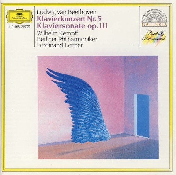 Beethoven, Kempff, Leitner Klavierkonzert 5 Klavier op 111, Gebruikt, Ophalen of Verzenden, Classicisme, Orkest of Ballet
