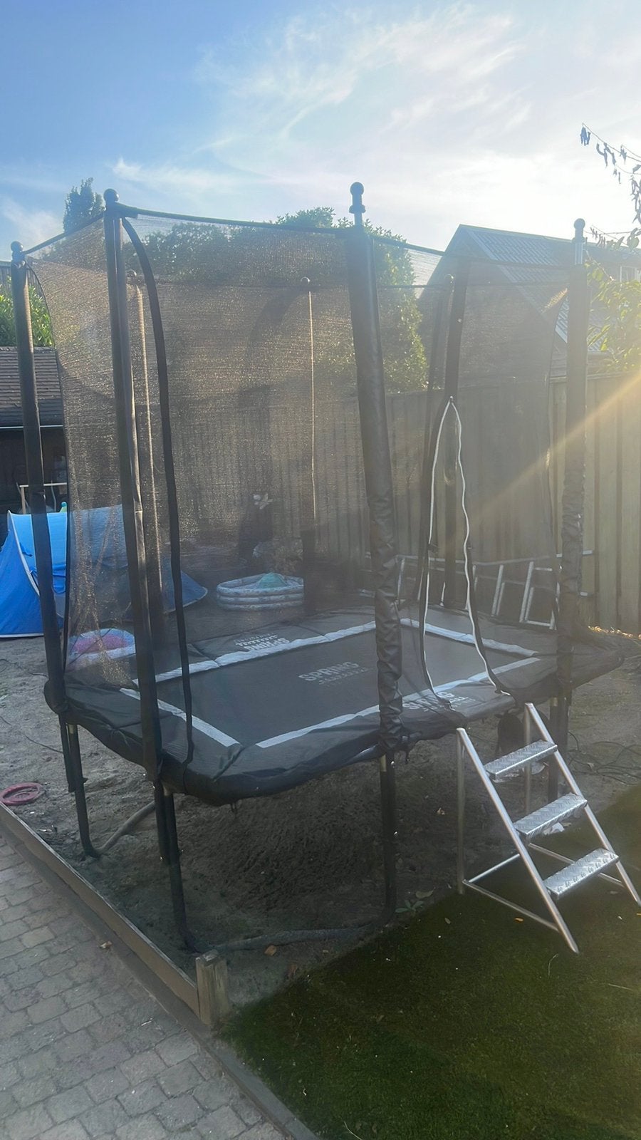 Trampoline Spring Sports, Ophalen, Zo goed als nieuw