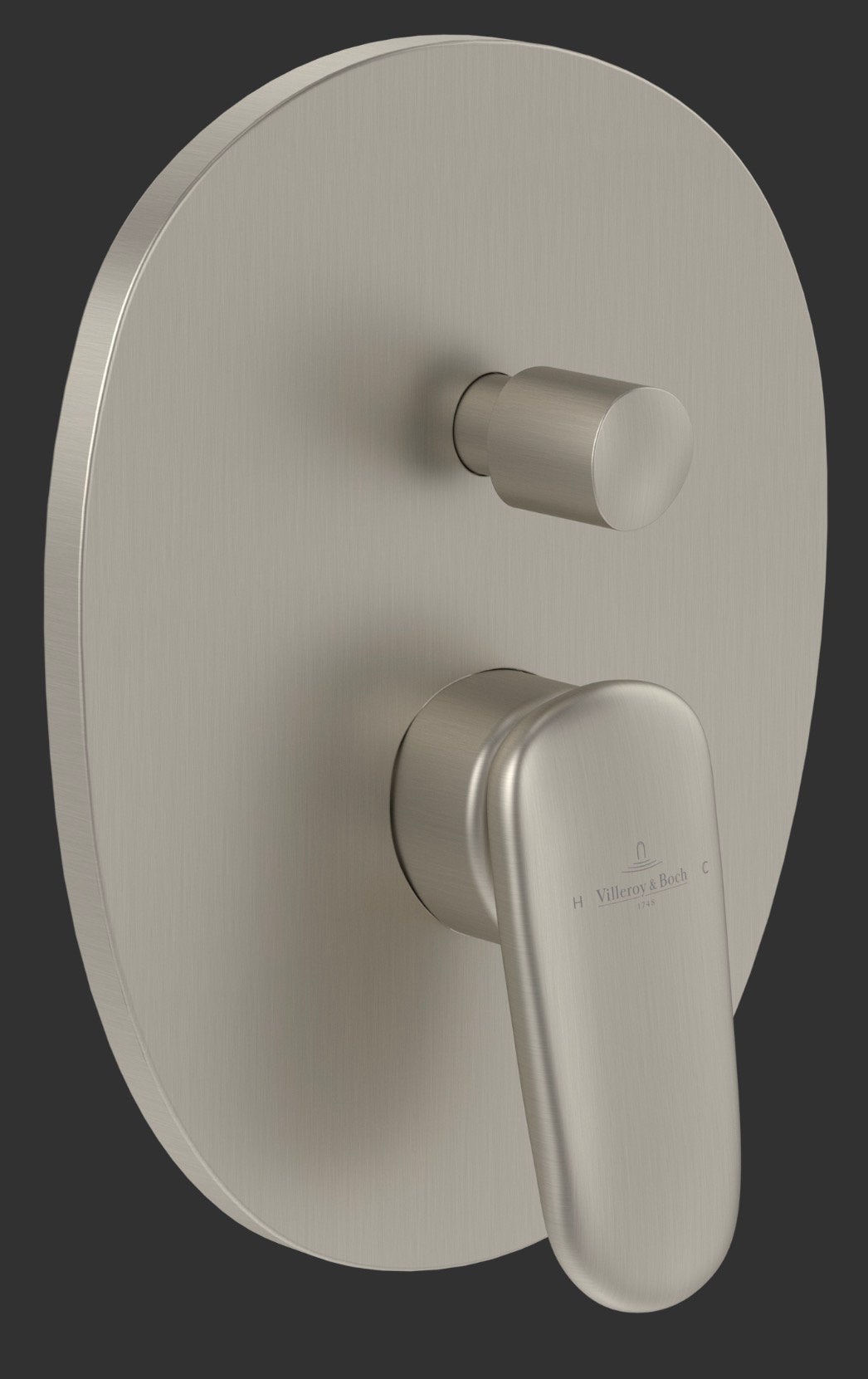 2xVilleroy&Boch:Antao Mengkraan-Brushed Nickel-nieuw in doos, Ophalen of Verzenden, Nieuw, Rvs, Kraan