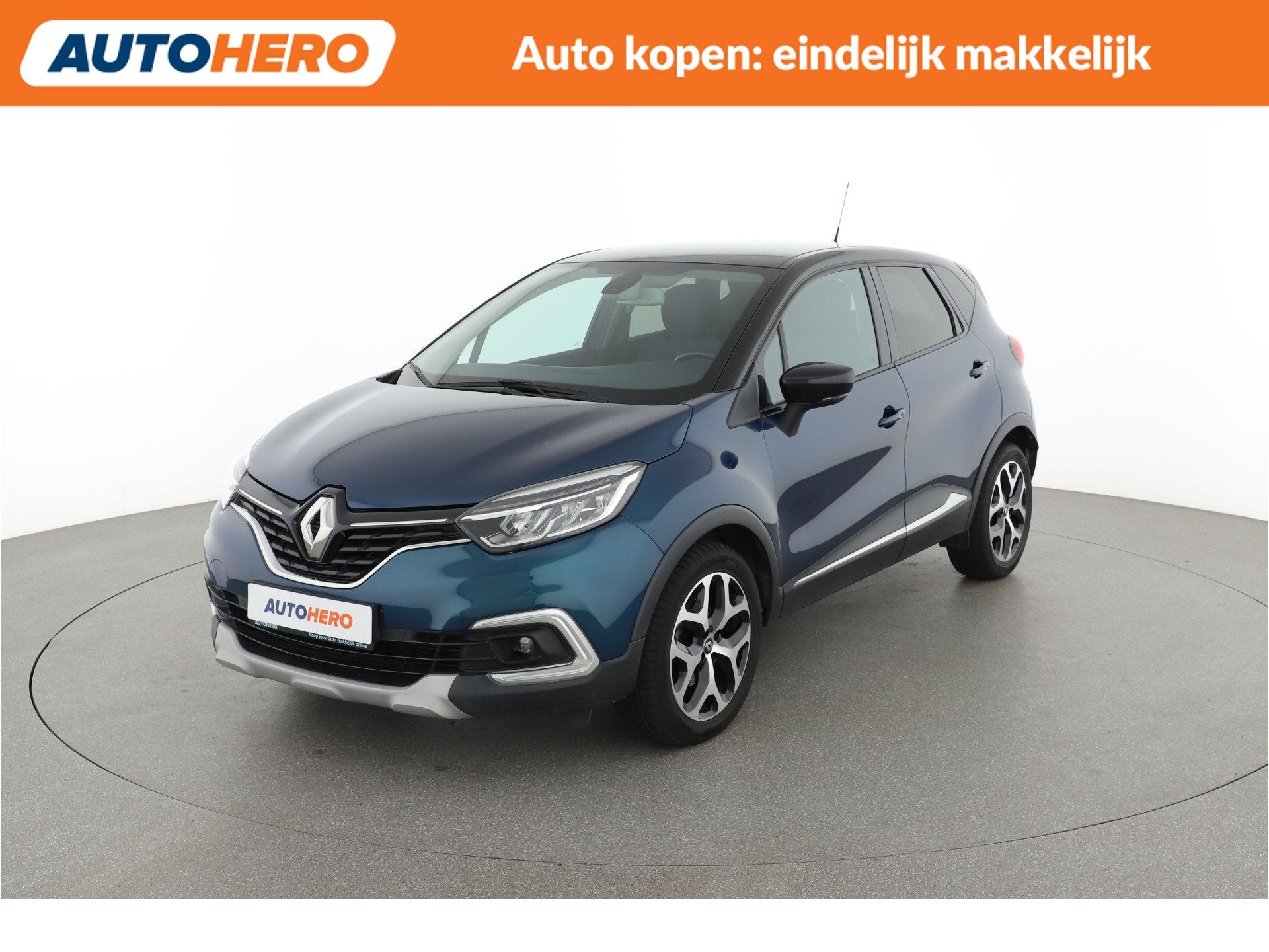Renault Captur 1.2 TCe Intens |WC93193| (bj 2018, automaat), Auto's, Gebruikt, 4 cilinders, Met garantie (alle), Leder en Stof