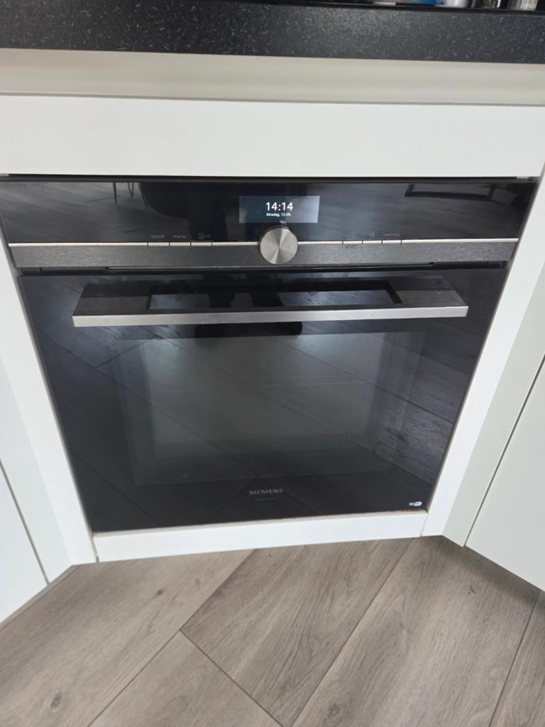 Siemens HM836GNB6 Inbouw Combi-oven (2020), Ophalen, 45 tot 50 cm, Gebruikt, Siemens