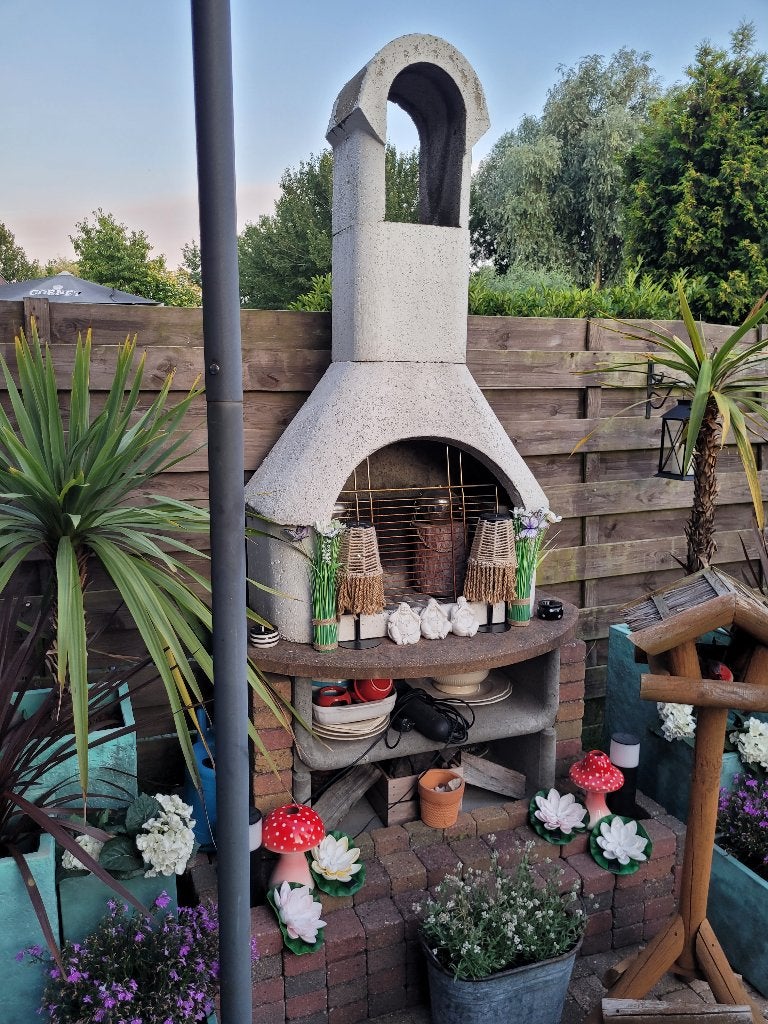 BBQ Steen gratis voor 2 kratjes hertog jan, Tuin en Terras, Ophalen, Gebruikt