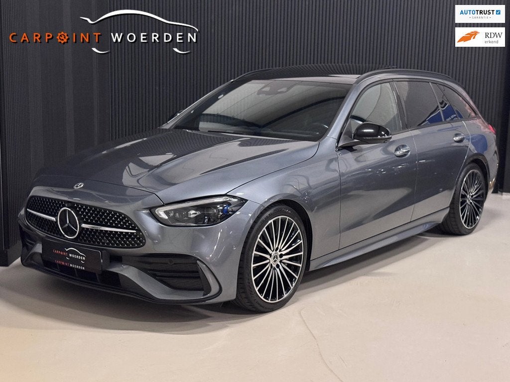 Mercedes-Benz C-klasse Estate 300 4MATIC AMG PANO | CARBON |, Auto's, Mercedes-Benz, Automaat, 4 cilinders, 259 pk, Vierwielaandrijving