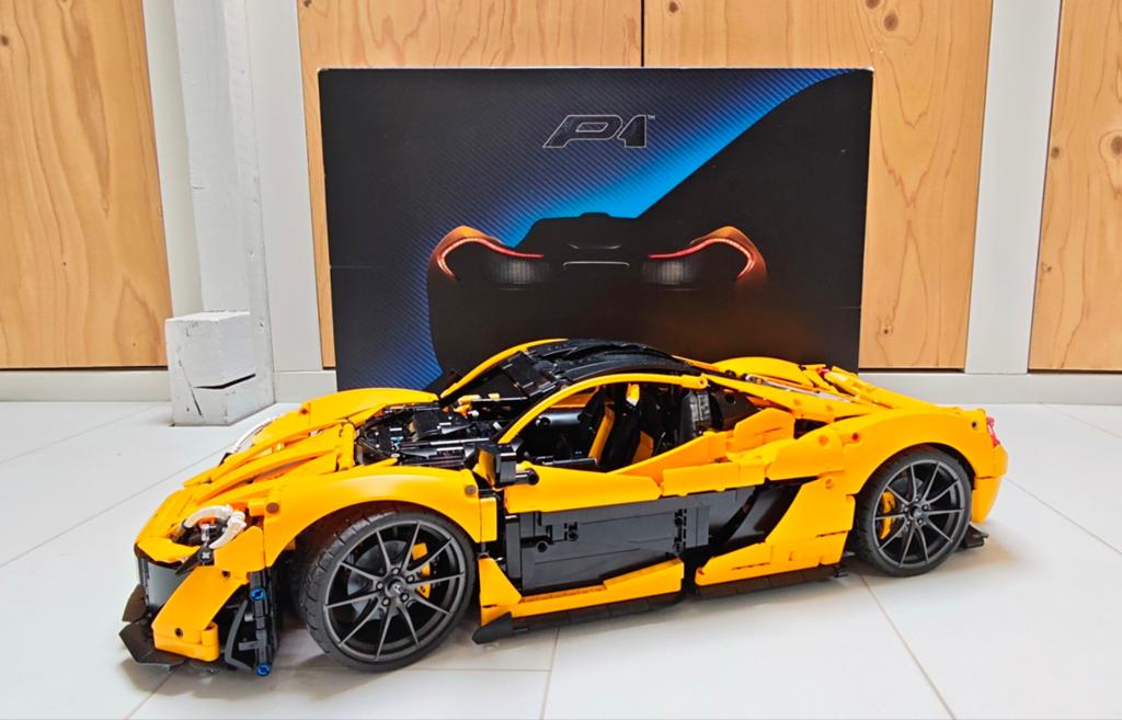 Lego Technic 42172 McLaren P1 compleet, Ophalen, Zo goed als nieuw