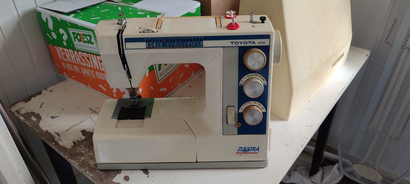 Toyota naaimachine, Ophalen, Zo goed als nieuw, Naaimachine, Overige merken