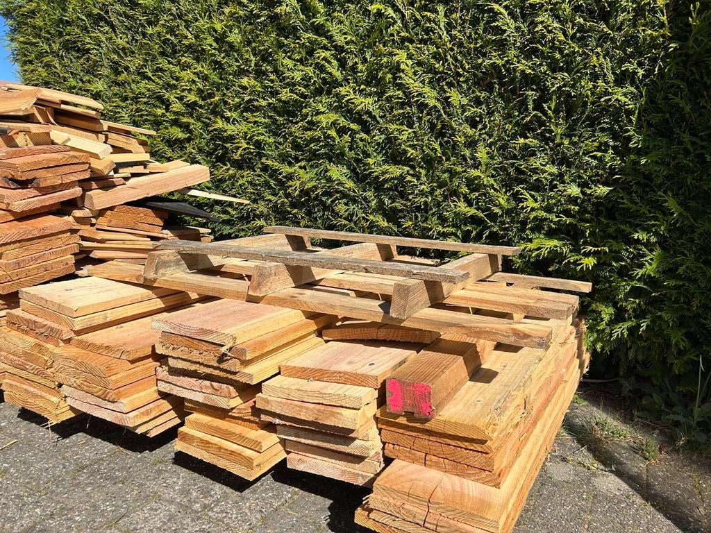 Hout - Gratis af te halen! (Alles of niets), Ophalen, Minder dan 25 mm, Zo goed als nieuw, Minder dan 200 cm