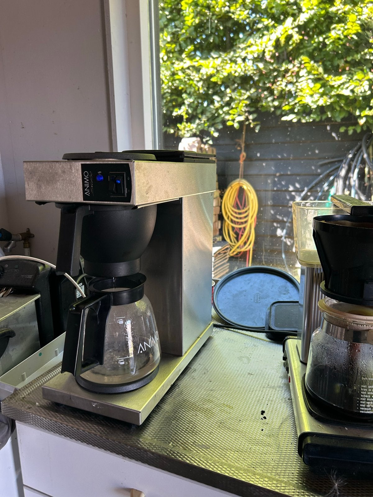 Animo Koffiezetter - Professionele filterkoffiemachine, Ophalen, Gebruikt, 10 kopjes of meer, Koffiemachine
