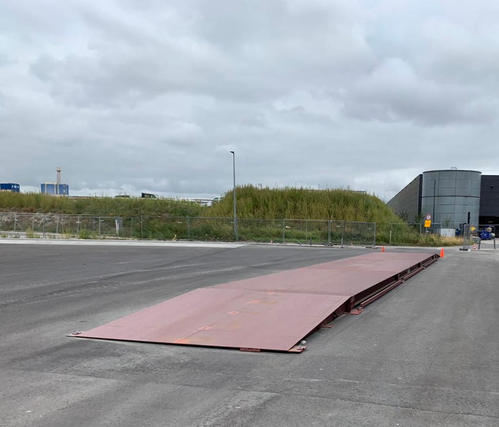 Weegbrug 18x3 meter 70 ton, Doe-het-zelf en Verbouw, Weegschalen, Ophalen of Verzenden