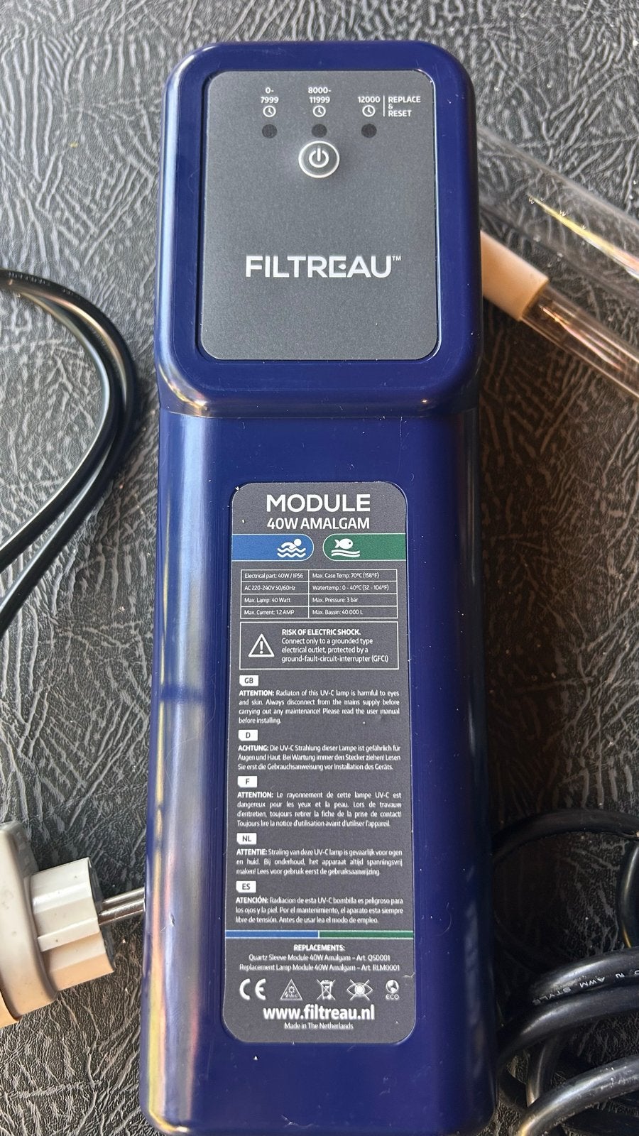 Filtreau UVC Amalgam lamp 40W - 3 maanden oud, Ophalen of Verzenden, Zo goed als nieuw