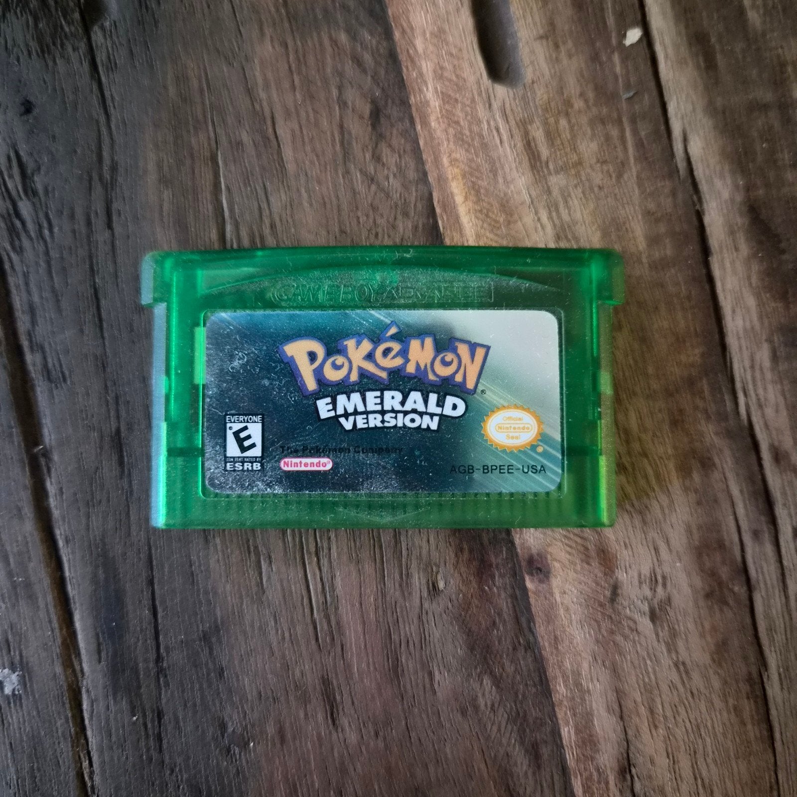 Pokémon Emerald Version voor Game Boy Advance SP, Gebruikt, 1 speler, Ophalen of Verzenden, Role Playing Game (Rpg)