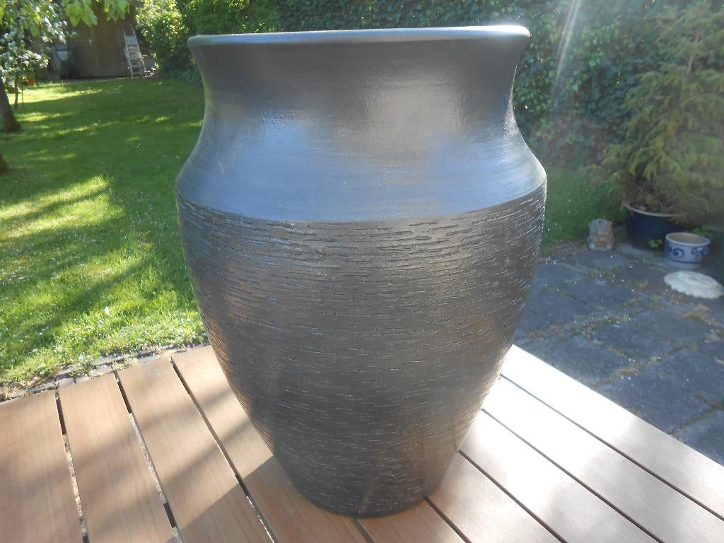 Bloempot / bloembak, 25 tot 40 cm, Gebruikt, Rond, Ophalen of Verzenden