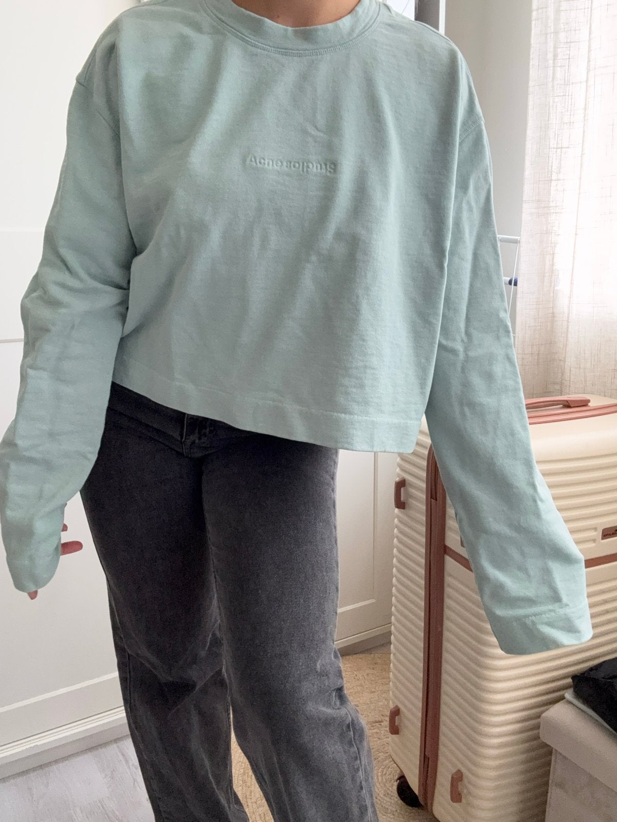 Acne Studios trui maat S - Lichtgroen/Mintgroen, Ophalen of Verzenden, Gedragen, Maat 36 (S), Groen