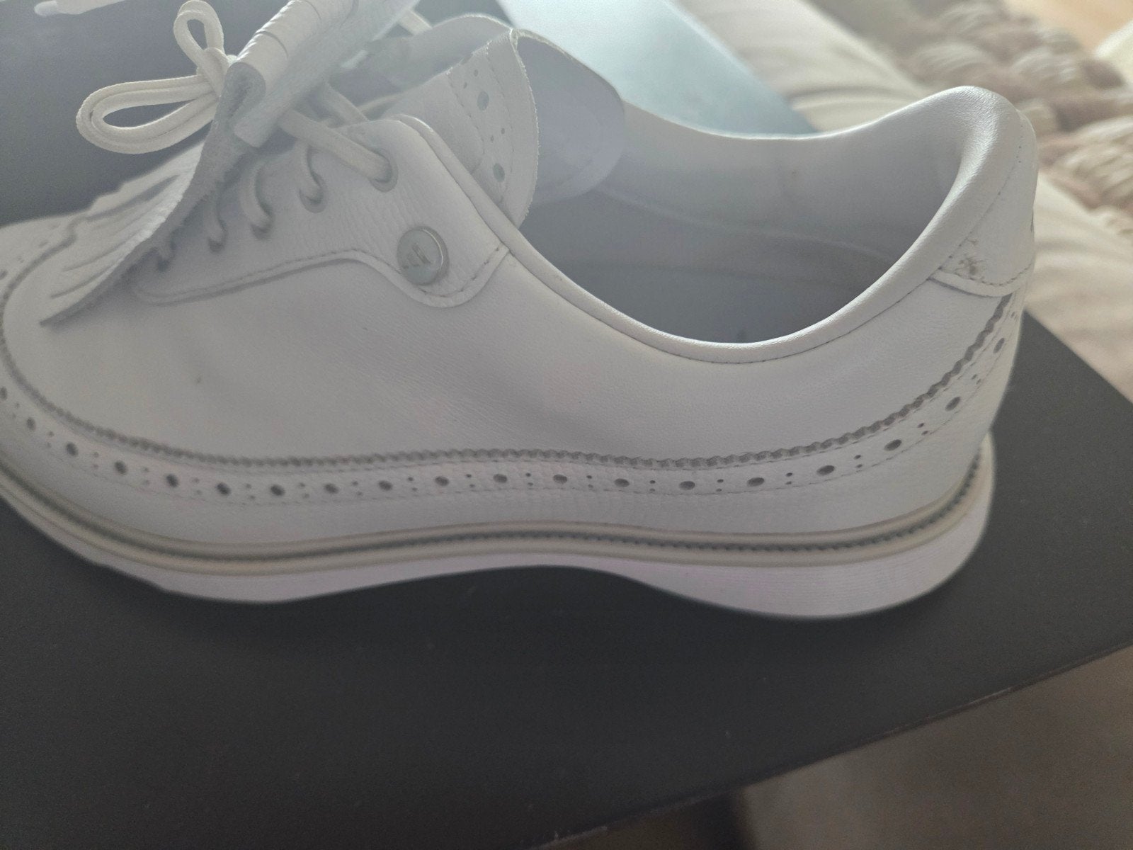 Golfschoenen dames mt 41, Kleding | Dames, Schoenen, Zo goed als nieuw, Verzenden, Adidas, Wit